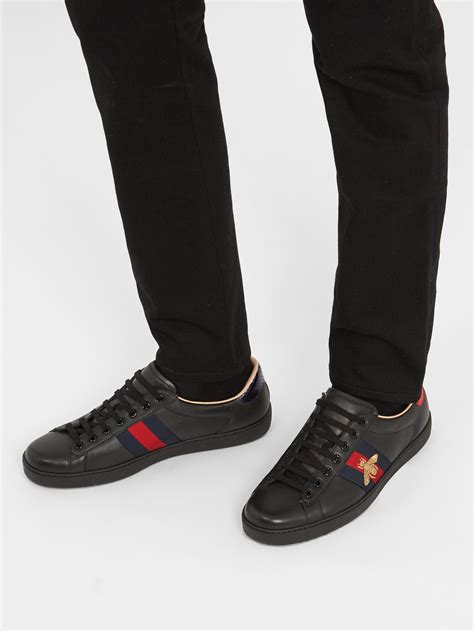 gucci bee shoes malaysia|Authentic Gucci Bee Black G8 fits UK8.